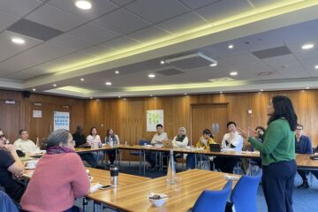 Dr Jayshree Johnstone delivers session